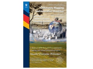 Burnett Presentation at UVic Community Mapping Showcase