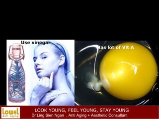 Has lot of Vit A Use vinegar 