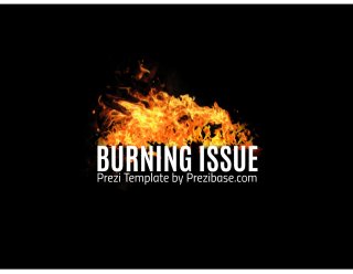 Burning Issue - Presentation Template