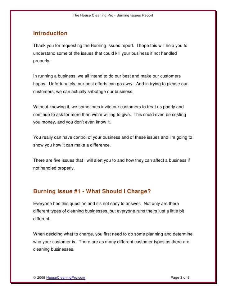 house cleaning businesses