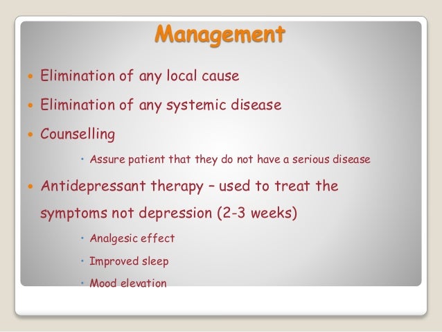 Burning mouth syndrome
