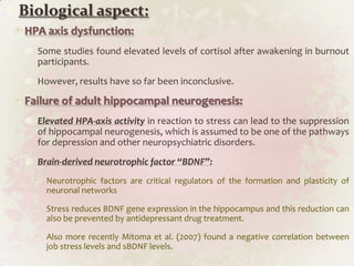 “I have lost my enthusiasm for work I really liked.” 