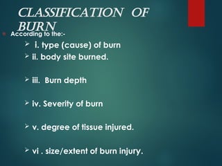 burn physio notes.pptggfhfhgjtjtygggghgggg | PPT