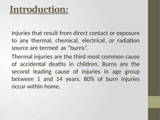 BURN_ppt.pptx for msc nursing 1st semester student | PPTX