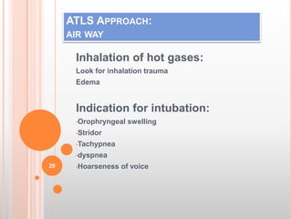 Burn Injury Typess Classification Causes Assesment and Managment | PPTX