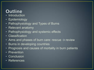 Burn injury | PPTX