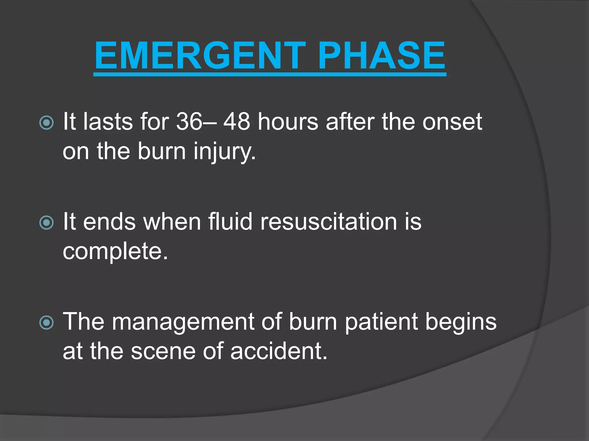 Burns its types, causes and management. | PPTX