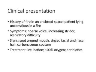 The presentation is about Burns and hazards | PPTX