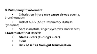 Burns.pptx helpful for Medial students to study | PPTX