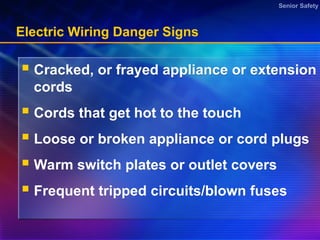 Fire and Burn Safety for Older Adults PPT | PPT