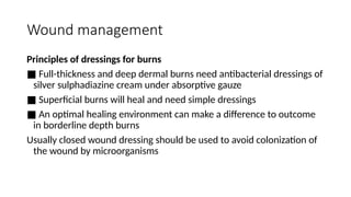 BURNS, COMPLICATIONS AND MANAGEMENT.pptx
