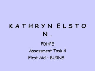 Burns | PPT