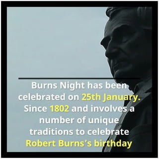 Burns Night has been celebrated on 25th January!