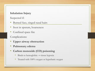 Soot Inhalation Injury Burns and their types physiological changes.pptx