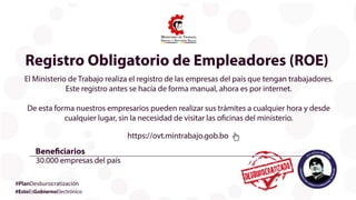 #PlanDesburocratización
 