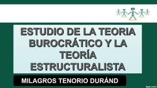 MILAGROS TENORIO DURÁND
 