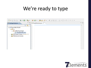 We’re ready to type
 