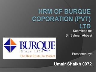 Submitted to:
Sir Salman Abbasi
Presented by:
Umair Shaikh 0972
 