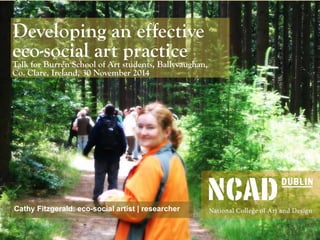 A closer look at Ecosocial Artists