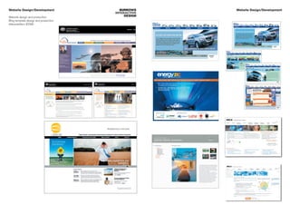 Website Design/Development              BURROWS     Website Design/Development
                                      INTERACTIVE
Website design and production              DESIGN
Blog template design and production
eNewsletters (EDM)
 