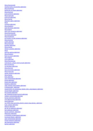 Akiza Danışmanlık
istanbul kültür üniversitesi eğitimleri
Akiza Konferans
bankacılık ve finans eğitimleri
Akiza Seminer
ücret yönetimi eğitimleri
Akiza Yayıncılık
eritre dili eğitimleri
Akiza Games
ilkyardım eğitici eğitimleri
Akiza
mimarlık eğitimleri
Akiza Akademi
gıda teknolojisi eğitimleri
Akiza Eğitim
etkin ürün yönetimi eğitimleri
Akiza Danışmanlık
dış ticaret eğitimleri
Akiza Konferans
acil yardım ve afet yönetimi eğitimleri
Akiza Seminer
grafik eğitimleri
Akiza Yayıncılık
biyofizik eğitimleri
Akiza Games
iletişim sanatları eğitimleri
Akiza
gümrük işletme eğitimleri
Akiza Akademi
basın ve yayın eğitimleri
Akiza Eğitim
çince eğitimleri
Akiza Danışmanlık
motivasyon, çalışan memnuniyeti eğitimleri
Akiza Konferans
ms windows eğitimleri
Akiza Seminer
ege üniversitesi eğitimleri
Akiza Yayıncılık
zaman yönetimi eğitimleri
Akiza Games
boks eğitimleri
raylı mühendisliği eğitimleri
kimya eğitimleri
break dans eğitimleri
katalanca eğitimleri
çağrı merkezi team leader eğitimleri
iş sözleşmeleri  eğitimleri
siyaset bilimi ve uluslararası ilişkiler (kktc vatandaşları) eğitimleri
sosyal bilgiler eğitimleri
tercümanlık eğitimleri
spc (istatiksel proses kontrol) eğitimleri
nükleer mühendisliği eğitimleri
kariyer planlama eğitimleri
sınıf öğretmenliği eğitimleri
kaval eğitimleri
iso 27001 bilgi güvenliği yönetim sistemi baş denetçi  eğitimleri
tuşlu çalgılar eğitimleri
filipince eğitimleri
leh dili ve edebiyatı eğitimleri
bati edebiyati eğitimleri
kariyer yönetimi  eğitimleri
televizyon eğitimleri
iç mimarlık ve dekorasyon eğitimleri
kurumsal iletişim  eğitimleri
gıda mühendisliği eğitimleri
orman endüstrisi eğitimleri
spk lisanslama eğitimleri
bariton eğitimleri
 