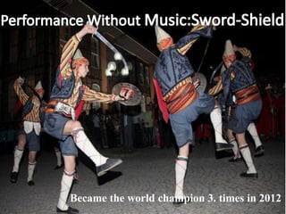 Became the world champion 3. times in 2012 
 