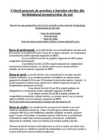 Burse an scolar 2017 2018 