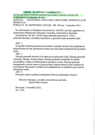 Burse an scolar 2017 2018 