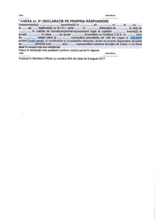 Burse an scolar 2017 2018 