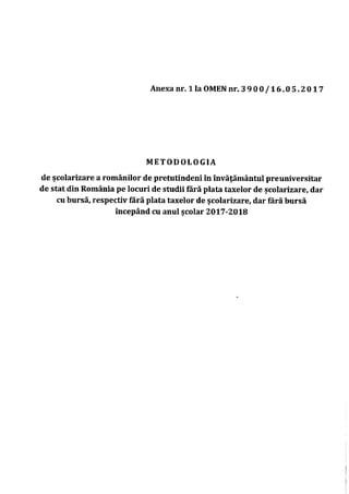 Burse an scolar 2017 2018 