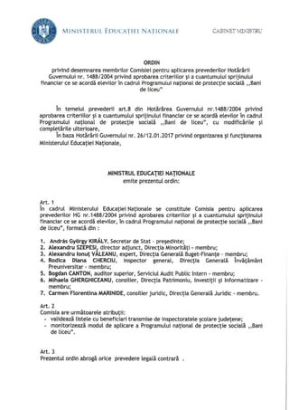 Burse an scolar 2017 2018 