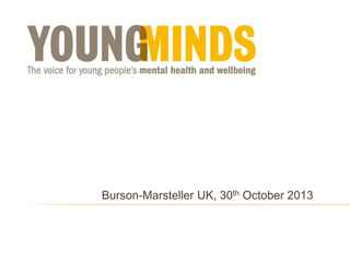Burson-Marsteller UK, 30th October 2013

 