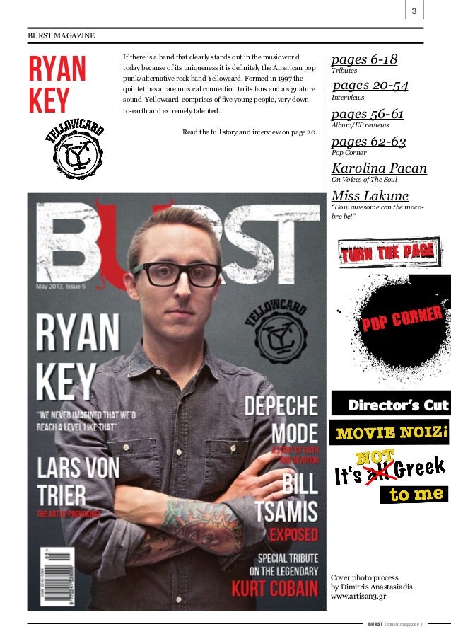 Burst Magazine Issue 5 May 2013