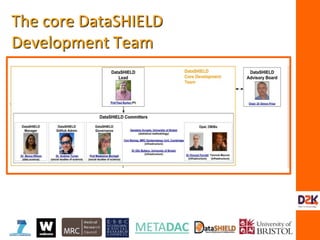 The core DataSHIELD
Development Team
 
