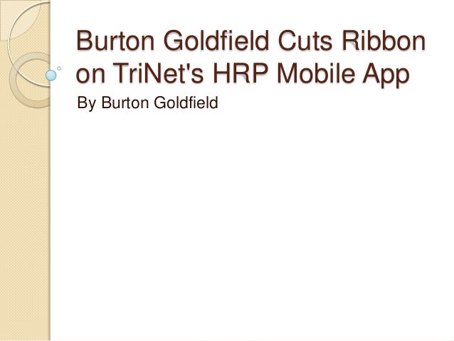 burton goldfield