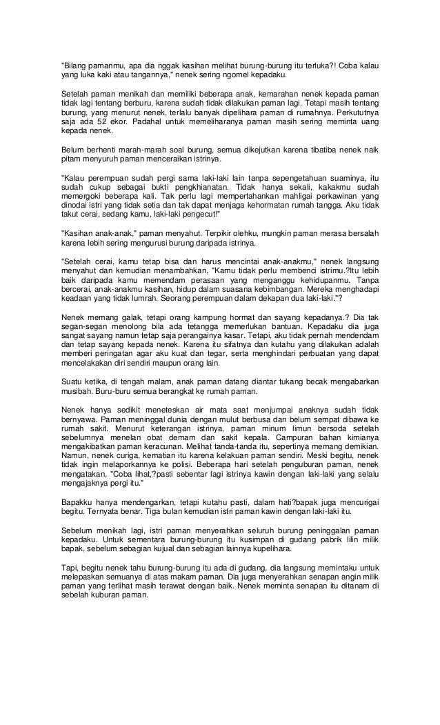 Burung Di Atas Kuburan Nugroho Sukmanto
