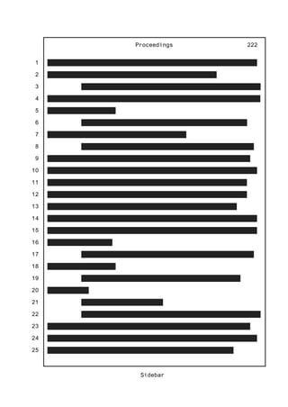 1
2
3
4
5
6
7
8
9
10
11
12
13
14
15
16
17
18
19
20
21
22
23
24
25
Proceedings
Sidebar
222
 