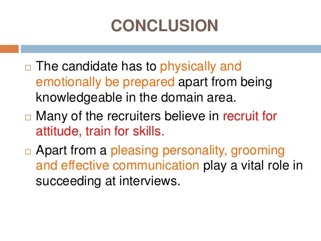 types of interview