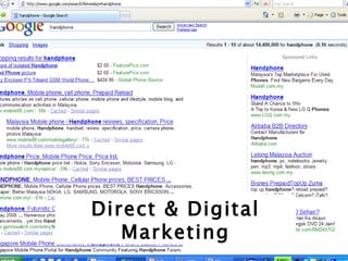 Direct & Digital Marketing 