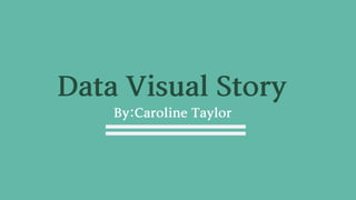DataVisualStory
By:CarolineTaylor
 