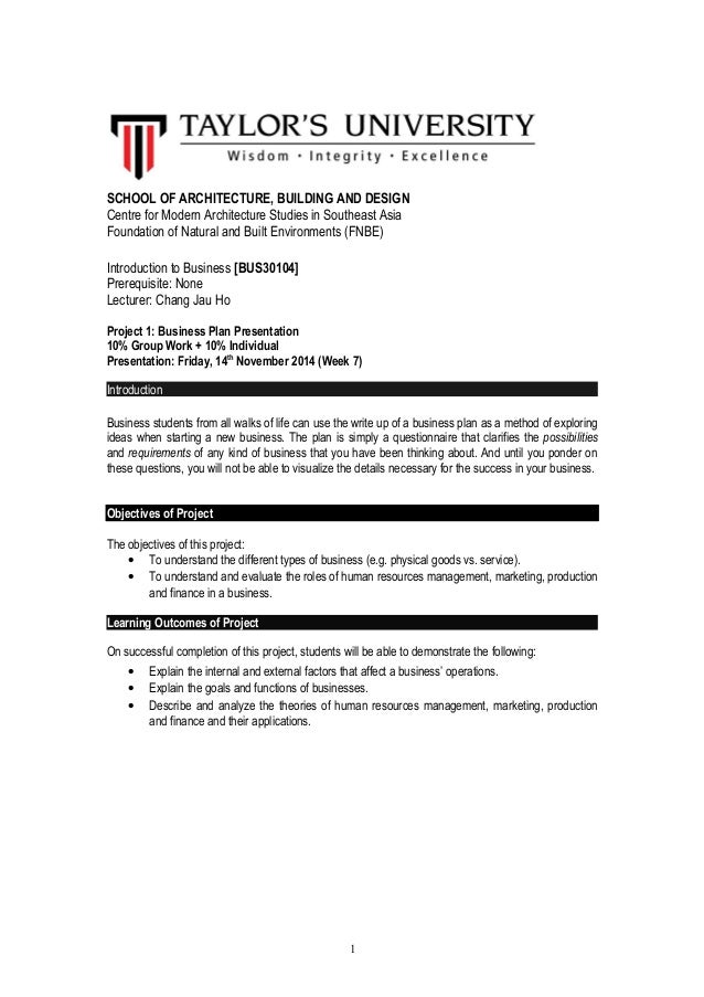 Business homework