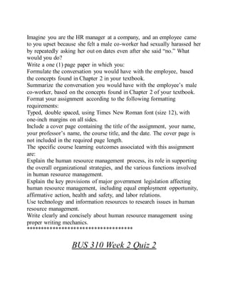 Bus 310 organizational essay 05 picture