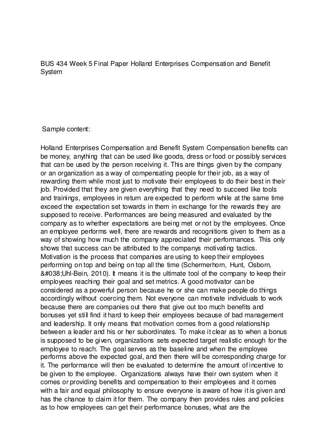 Holland enterprises essay 08 image