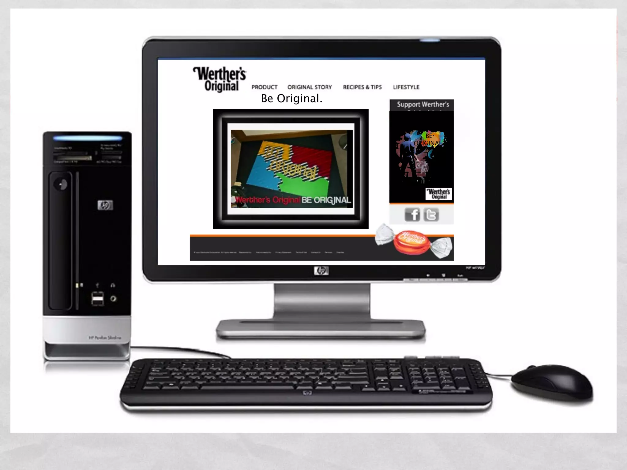 Be Original.


                  BE
               ORIGINAL.
 