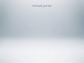 michael porter
 