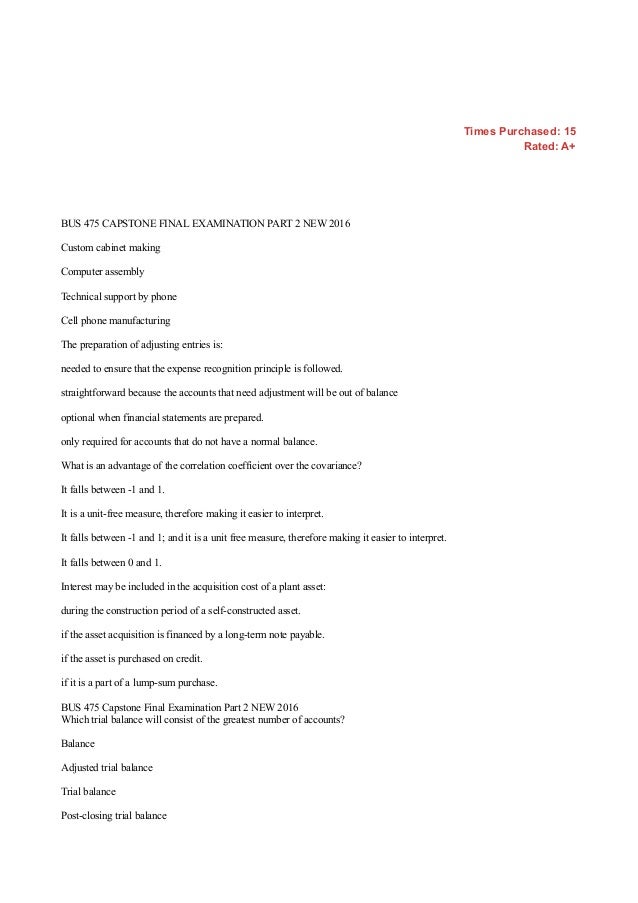 Essay about bus475 final exam part 2 2016 08 picture
