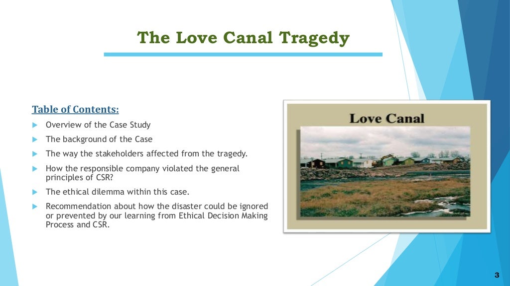 Love Canal Tragedy