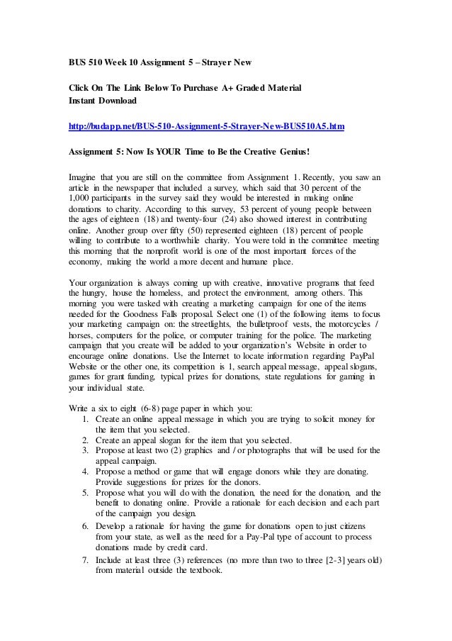 Strayer week 10 assignment essay 04 image