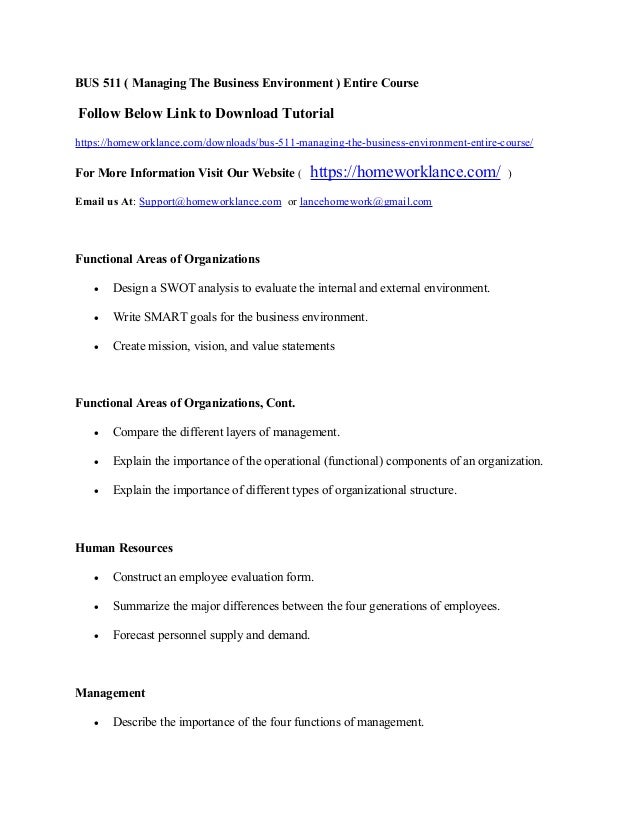 Business administration coursework picture