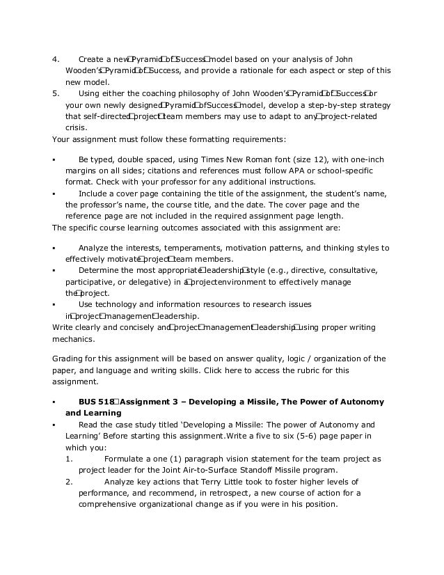 Bus 518 latest assignment 12345 new essay examples 04 picture